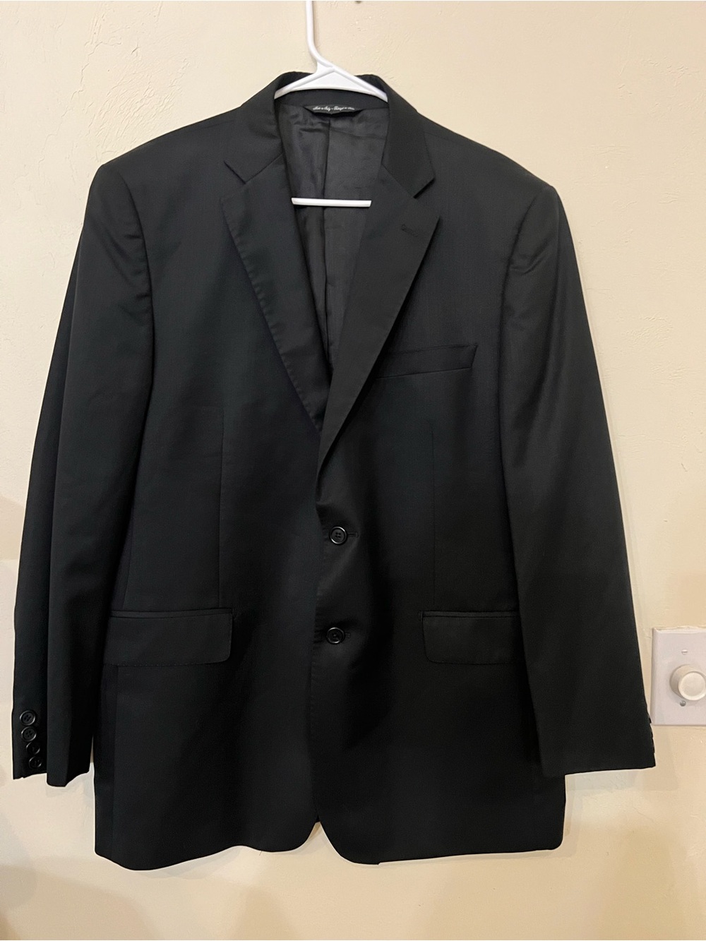 Ermenegildo Zegna Black Men's Wool Blazer Slim Fit-Coupe Etroite- Size IT42 DR 6